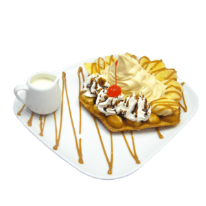 WAFFLE EN CONO BANANO / AREQUIPE