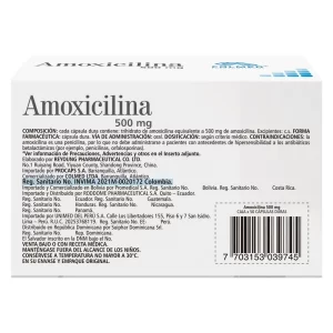 AMOXICILINA 500MG