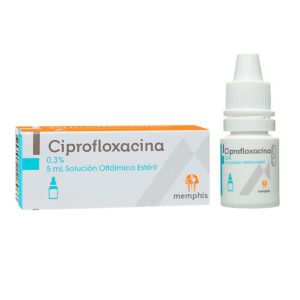 CIPROFLOXACINA GOTAS AL 0.3% LBT MEMPHIS