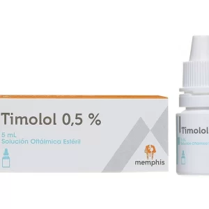 TIMOLOL 0.5% SOLUCION OFTALMICA ESTERIL