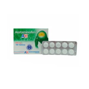 ACETAMINOFEN TABLETAS 500 MG