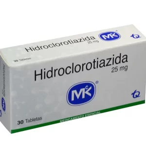 HIDROCLOROTIAZIDA 25MG