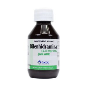 DIFENHIDRAMINA 12.5MG/5ML