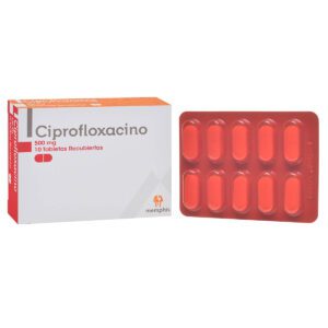 CIPROFLOXACINO 500MG