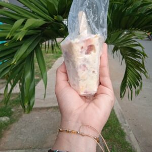 Helado de fruta