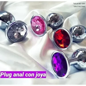 Plug anal con joya